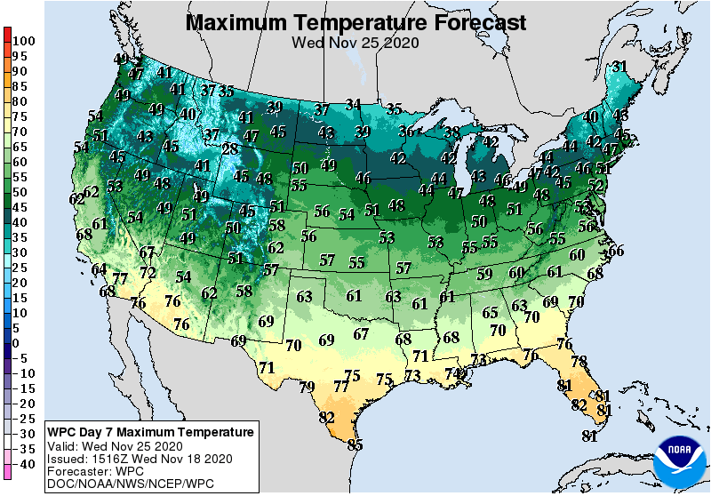 Maximum Temperature Forecast